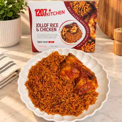 JOLLOF & CHICKEN  - Authentic Nigerian Ready Meal