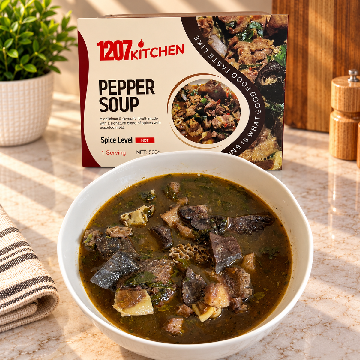 PEPPERSOUP - Authentic Nigerian Ready Meal