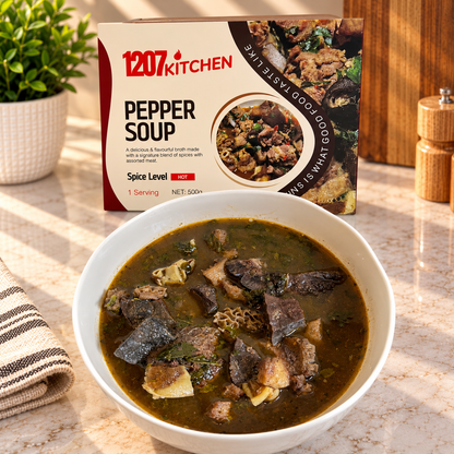 PEPPERSOUP - Authentic Nigerian Ready Meal