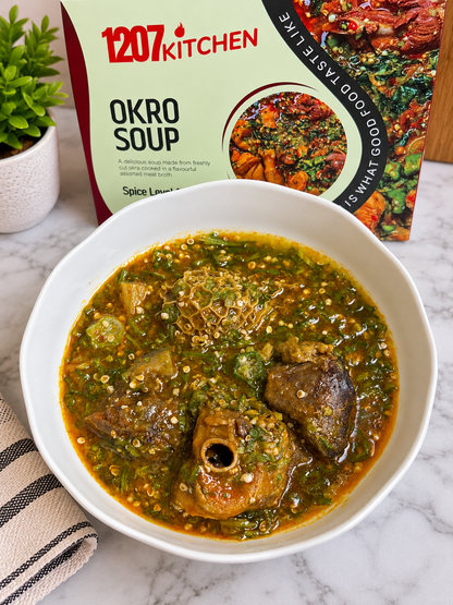 ASSORTED MEAT OKRO SOUP - Authentic Nigerian Ready Meal