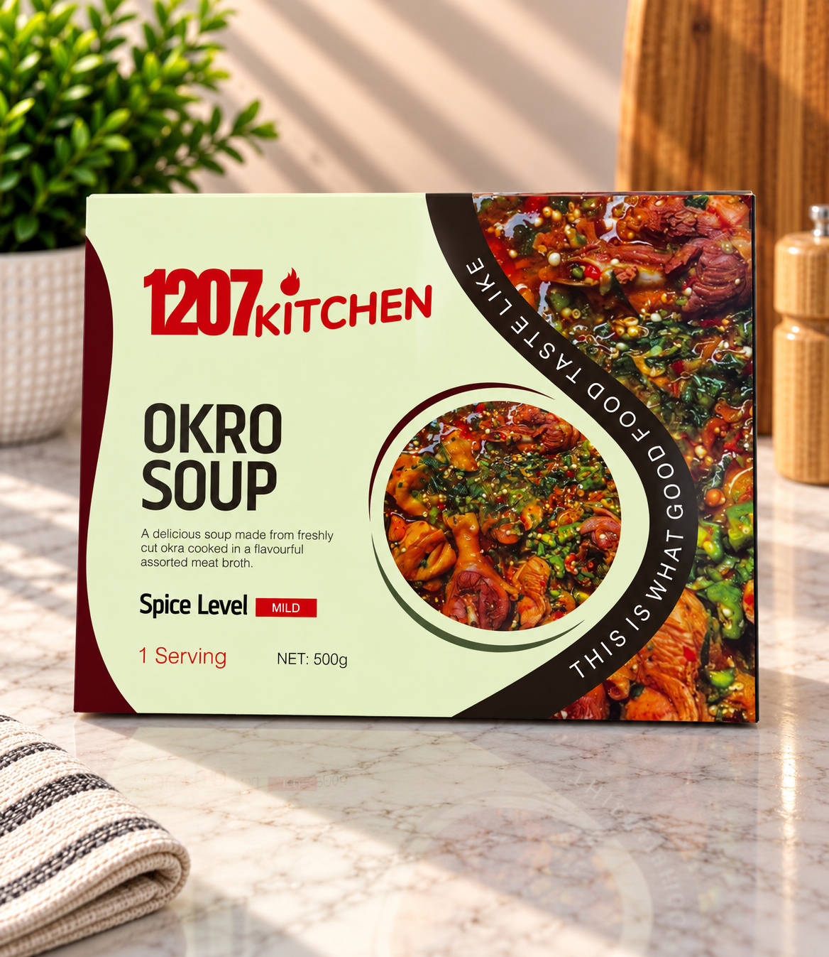 ASSORTED MEAT OKRO SOUP - Authentic Nigerian Ready Meal