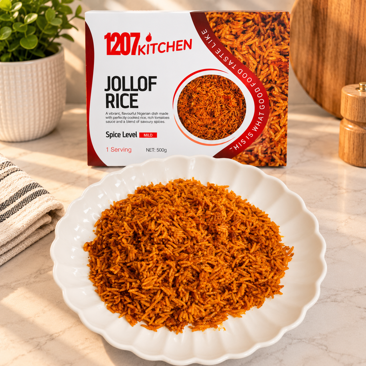 JOLLOF RICE - Authentic Nigerian Ready Meal