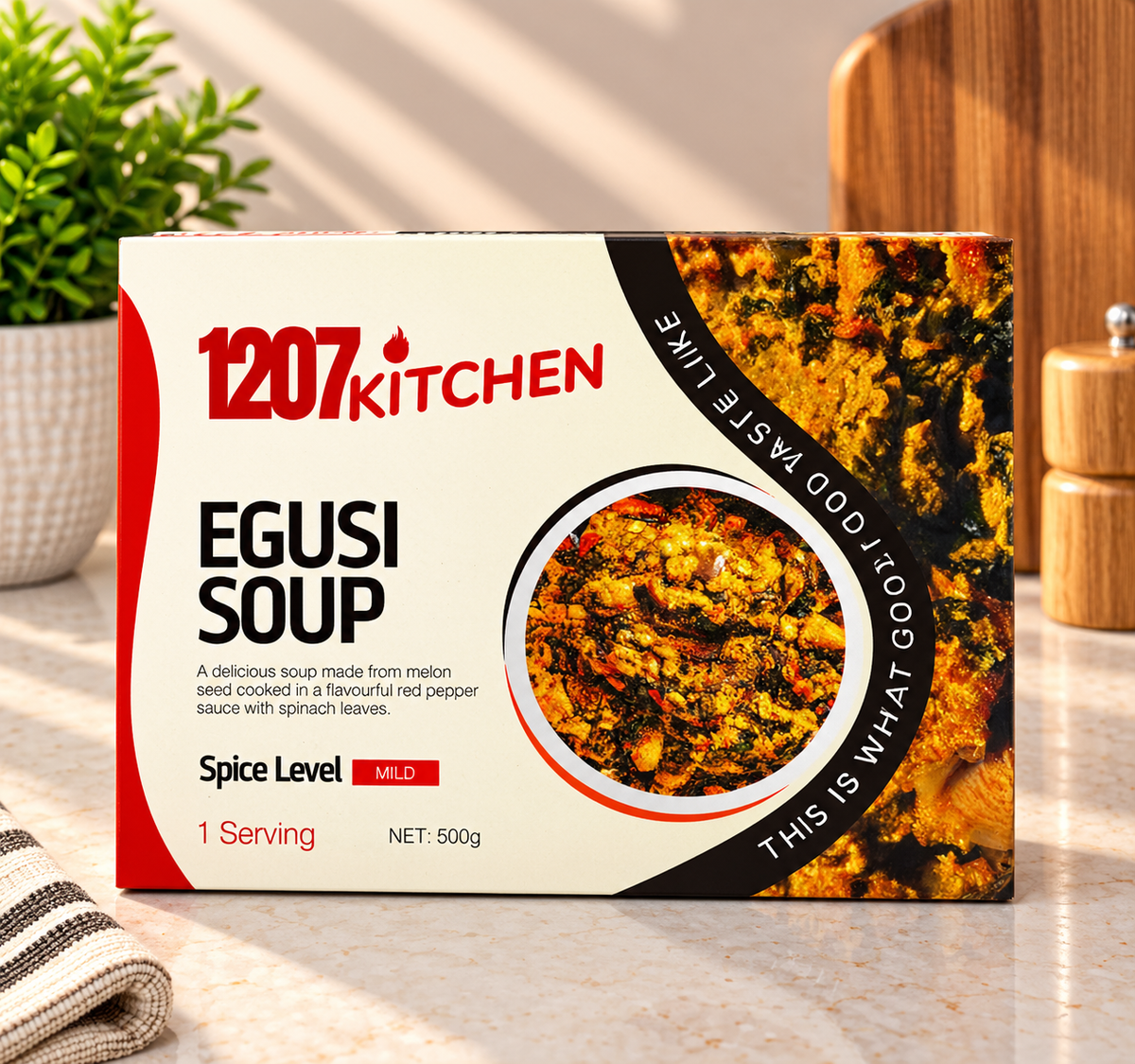 EGUSI SOUP - Authentic Nigerian Ready Meal