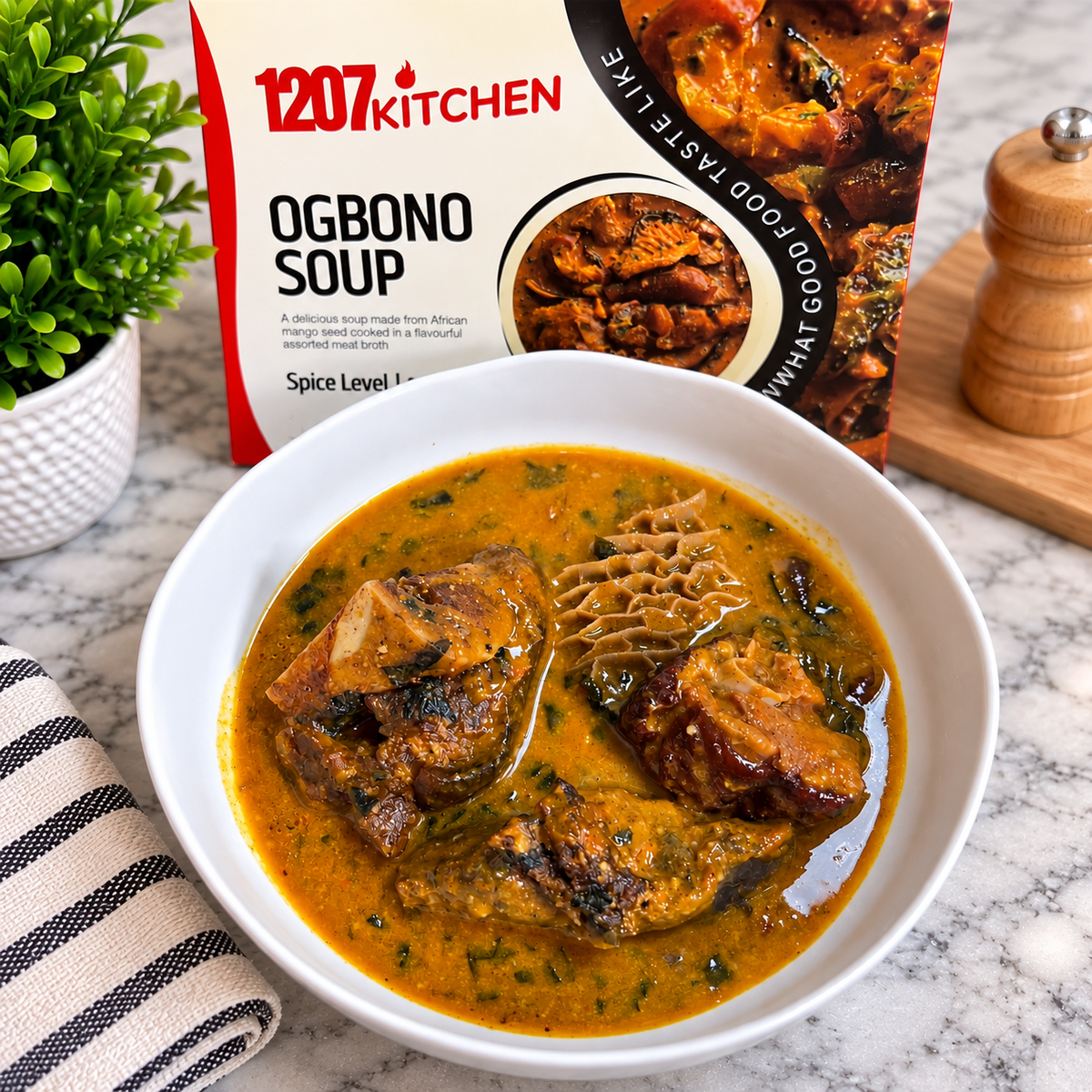 OGBONO SOUP - Authentic Nigerian Ready Meal