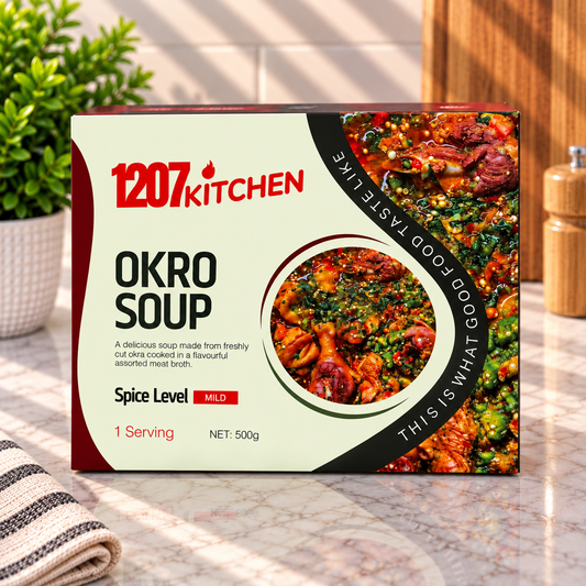 ASSORTED MEAT OKRO SOUP - Authentic Nigerian Ready Meal