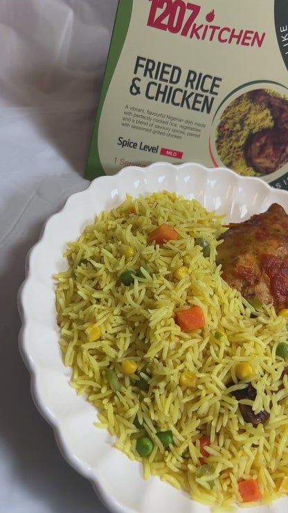 FRIED RICE & CHICKEN - Authentic Nigerian Ready Meal