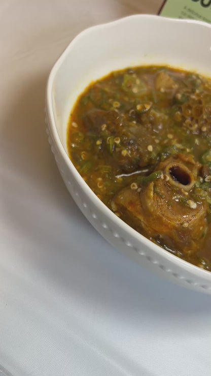 ASSORTED MEAT OKRO SOUP - Authentic Nigerian Ready Meal
